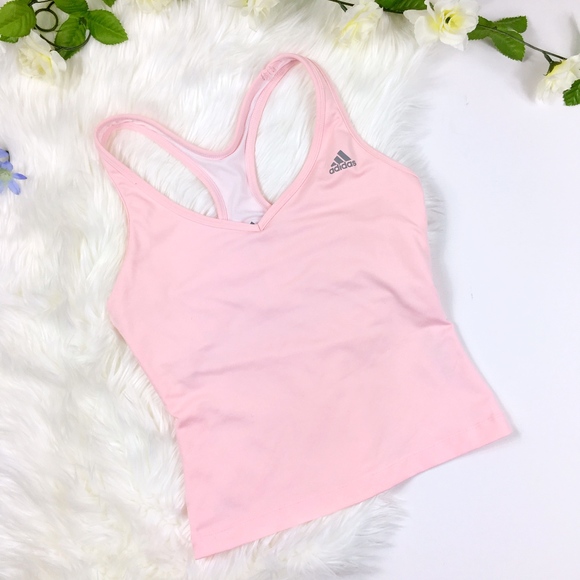 adidas Tops - Adidas Pink Clima Cool Sports Top